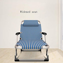 FUFU Sedie a Sdraio Chaise Longue, Poltrona da Patio Regolabile Posizioni reclinabili Telaio Pieghevole Culla da Campeggio per Piscina da Campeggio Supporta 440lbs Pieghevoli