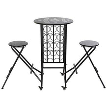 MUEBLES MARIETA OLD STYLE NOW Daniell?s Sit & Bottle Rack Table