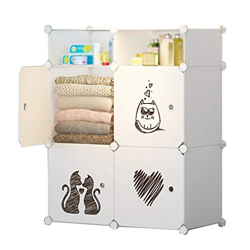 Locker Noleggio Home Camera Topcabinet Armadio Armadio Removable Storage Vestiti di Plastica Scaffalature Dormitorio 75X37X93CM MUMUJIN