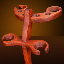 LXH-SH Cremagliera del Vino Nana Wine Rack Vino di Mogano Decorazioni della cremagliera Calice in Legno a Testa in Giù a casa Soggiorno portabottiglie Creativo scaffali Vino contatore