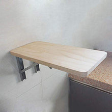 N/Z Daily Equipment Wall Mounted Table Drop Leaf Folding Table Floating Table Space Saving Table for Study Bedroom Bathroom or Balcony 40cm*70cm