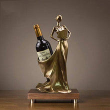 Decorazione Semplice e Creativa Artigianato in Resina Soggiorno Armadietto Del Vino Casa Creativa Decorazione Semplice e Creativa Cast Copper Beauty Portabottiglie Semplice e Creativo, PZW