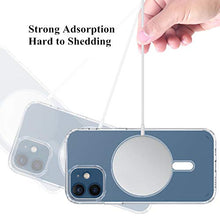 Custodia magnetica trasparente per iPhone 12 Pro Custodia di ricarica Magsafe, CrazyLemon Slim Fit Custodia rigida in silicone morbido con retro in TPU Custodia protettiva antiurto gialla