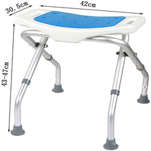 Sgabello da Bagno Altezza Regolabile - Leggero Lega di Alluminio Bagno Doccia Sgabello - Bagno Seat/Doccia Sedia/Bagno Bench - Doccia/Vasca Sgabelli di Anziani disabili Incinta Aid Sicurezza Don
