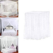 UYG - Zanzariera per letto ad angolo, 190 x 210 x 240 cm