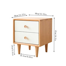 Yyqx comodino comodino semplice e moderno in legno comodino camera da letto mobili cassetto armadio comodino in faggio