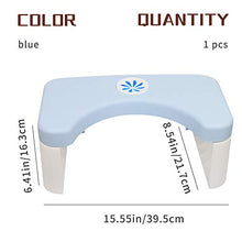 Sgabello WC Pieghevole, ZoneYan Sgabello da Toilette, Sgabello da Toilette, Sgabello Water Adulti, Panchetto Bagno WC, Sgabello Fisiologico da Toilette, Aiuto e Sollievo Contro Stipsi e Gonfiore