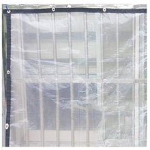 FCXBQ Rete ombreggiante Telo Cerato Copertura Antipioggia Copertura Impermeabile Trasparente Protezione Solare Parabrezza Anti-UV Cortile per Il Trasporto Balcone Stallo per Barbecue, 21 Misure (C