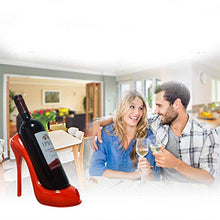 DDbrand - Portabottiglie con tacco alto, per scarpe, tavolo da casa, cucina, idea regalo