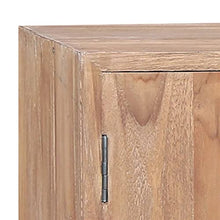 vidaXL Madia 140x30x75 cm in Legno Massello di Teak