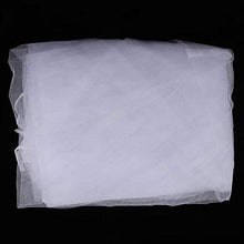 UYG zanzariera a rete quadrata per letto singolo, copertura per dormitorio, bianco, 190x90x150cm