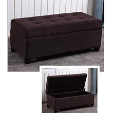 LXESWM Pouf Panca Ottomana Poggiapiedi Pieghevole Bagagli Petto Scarpe Banco di stoccaggio ottomano con Flipping Coperchio Bagagli Pouffe Storage Box Bed Fine Sgabello Divano Sgabello