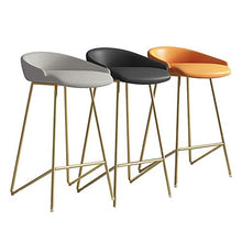 CMX-Barhocker Set di 3 sgabelli da Bar Alti da 26"/ 30", Sgabello da Bar in Finta Pelle con Schienale, sgabelli da Pranzo semplici ed Eleganti
