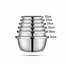 Lyw11 Vasetti per lavabo in Acciaio Inox 304, Spessi, Rotondi, Grandi lavabo, lavabo, lavabo, lavabo, 6 Pezzi