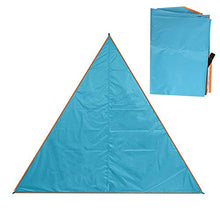Vbest life Tenda da Sole per Esterni, Tenda da Sole Triangolare Resistente ai Raggi UV(Blu)