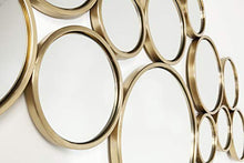 Kare Design - Specchio Bubbles Ottone, 93 x 138 cm