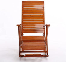 Brown Rosso bambù Sedia a Dondolo Adulto Sedia per Adulti Sedia reclinabili reclinabili Pieghevole Pranzo Break Balcone Sedia Couch Lounge Sedia Easy Sedia Sedia Beach Sedia da SPI