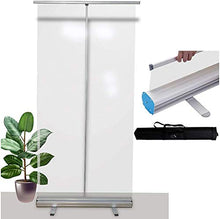 Topniu. (Uso nel business) 35x80in (90x200cm) Schermo di igiene trasparente, Sneumato Guardia, Schermi a rulli trasparenti, Banner a rulli trasparenti, Banner a rulli popup, Palestra, Salone, Parrucch