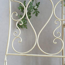 outdoor product Panchina da Giardino Parco Panche per Tempo Libero All'aperto, Panca Princess 2 Posti con Schienale e Braccioli, Panca da Giardino in Ghisa Resistente alle Intemperie Antiruggine