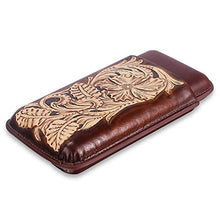 ChangDe-- Cigar Box, Sigaro Set Idratante Sigaro Set Cigar Humidor Tubo di Viaggio Portatili 3 Sticks 2 Colori facoltativi (Color : A)