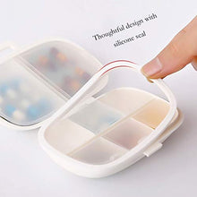 Portapillole Household pillola scatola sigillata di comodi Dispensing pillola pratico set Viaggi Pill Organizer Armadietti farmacia