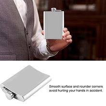 Rockyin Stainless Steel Flask Pocket Bottiglia forWhiskey liquore del Vino (8 Once)