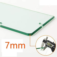 HYJMJJ Great Coat Ganci, Alluminio dello Spazio Rack di stoccaggio di Vetro Bagno Hardware Gioielli Un Layer Bagno Piazza Mensola Tieni la Grande Vita.