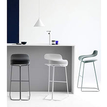 Nordic 65cm La Sedia del Bar,Moderne Semplice Centri Commerciali Seggiola da Bar,personalità Sgabello da Bar Ferro Girevole Sedia,Plastica Piastra del Sedile Bar Seggiolone,portante di Carico 150kg