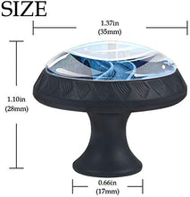 Faro del Petit Minou Pomelli per Porta Set di 4 Pomelli per Mobili Manopole per Cassetti Cucina Armadio Vetro