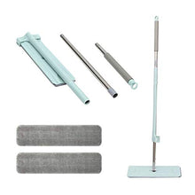 SSAYY Mop Mop Piatto Ultrasottile di Lavaggio A Mano Libera Mop Rotante Automatico da 360 Gradi per La Pulizia della Famiglia