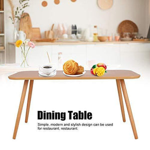 AYNEFY Tavolino da salotto in legno, piccolo tavolo da caffè, elegante tavolino da pranzo, per soggiorno, sala da pranzo, giardino, balcone, 100 x 50 x 48 cm (L x P x A) - Arredi Casa