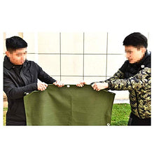 MTYLX Telo Multiuso per Esterni, Teloni Impermeabili in Tela Spessa Resistente Tenda Multiuso con Occhielli Verde 600G / ㎡,un,3X5M