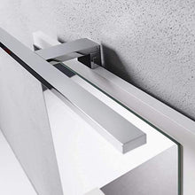 DOMTECH Specchio da bagno grande con ripiano, bianco, 60 x 70 cm