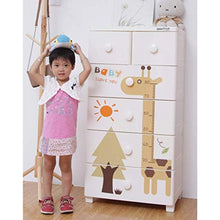 Miwaimao Armadietto impermeabile 60 x 40 x 117,5 cm camera da letto soggiorno finitura armadio armadio cassetto contenitore ordinato