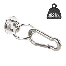 Amerigo Ganci per Amache Premium Miglior Kit per Il Relax in casa – Robusti – Set di Rondelle Oculari Rotonde, Moschettoni e Bulloni Fatti di Acciaio Inossidabile per la Tua Favolosa Esperienza!