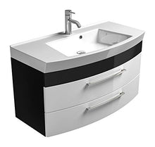 Posseik 5870 99 armadietto da Bagno, Colore: Bianco/Antracite