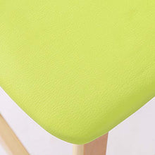 Sgabelli da Bar Sedia da Bar Casual Moderna in Legno in Pelle PU per la Colazione Sedia da Bar (Color : Orange, Size : A)