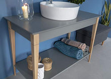 Ragaba MIMO - Armadio grande per lavandino, colore: grigio scuro