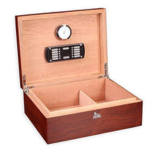 CLJ-LJ Ebano Legno Cigar Box Legno di Cedro humidor Regalo Storage Box Fumare