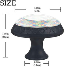 Modello di squame colorate Pomelli per Porta Set di 4 Pomelli per Mobili Manopole per Cassetti Cucina Armadio Vetro