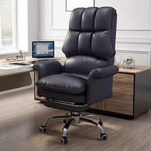 Ergonomico Sedia Gaming Ufficio Computer Sedie da Girevole Ergonomica Poltrona di inclinazione Cuscino Lombare in Pelle PU 1 Pezzo Adatto per Giocare,Nero