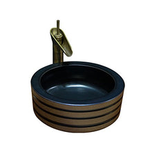 Bacino di arte sopra il lavabo del contatore Bacini di lavaggio del lavabo di ceramica sopra il contro bacino (41x15cm) Lavandini bagno