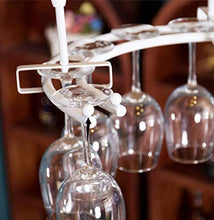 SWNN Portabottiglie Da Soffitto Regolabile In Altezza Portabottiglie Da Parete In Ferro Metallo Porta Bicchiere Di Vino Calice Cremagliera Calice Cremagliera Stile Retrò Creativo Bar Decorazione Espos