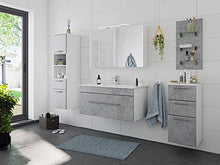 Set di mobili da bagno SANTINI 100 (5 pezzi) grigio cemento