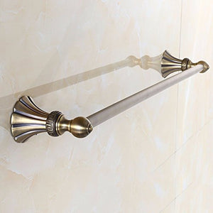 MBYW - Portasciugamani moderno e minimalista, portasciugamani da bagno, in acciaio inox, 304, montaggio a parete, semplice, forato, 60 cm, adatto per bagno, camera da letto