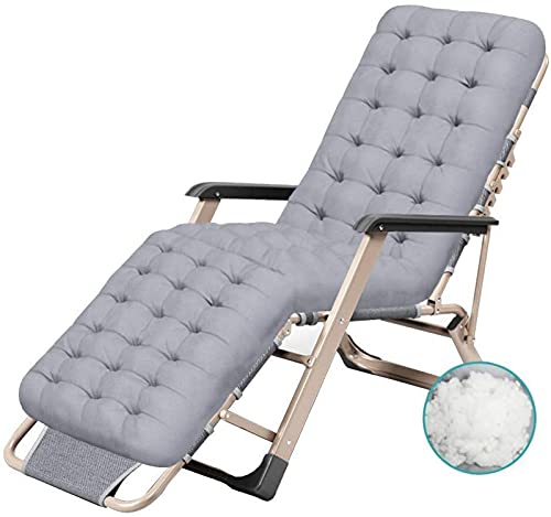 JFFFFWI Lettini Prendisole Lettini da Esterno Sedie a Sdraio Sedia da Giardino reclinabile Sedie Zero Gravity Relaxer Reclinabile Lettino Pieghevole Regolabile