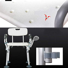 JTKDL Sedia da Bagno Sgabello da Doccia Sedile di Sicurezza Posizioni Regolabili per Il Bagno Ausili per Anziani