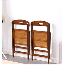 Chair QL sedie richiudibili Sedia Pieghevole in Legno, Poltrona in bambù, Sedia da Pranzo in Legno Massello con Schienale Nordico, Sedia Portatile da Ufficio Sedie Pieghevoli