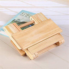 Sgabello Pieghevole in Legno Portatile Sgabello Pieghevole Viaggio Pieghevole Cucina la casa Esterni, Interni