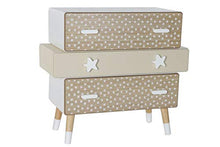 Cassettiera Dekodonia Legno di paulownia Stelle (70 x 30 x 63 cm)